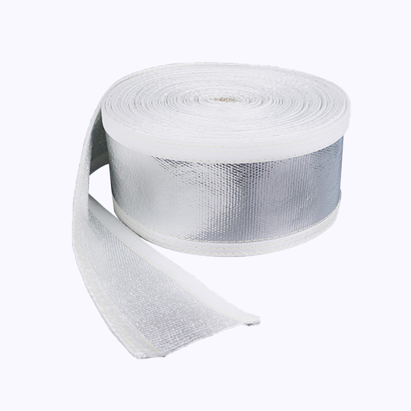 Funda de fibra de vidrio de papel de aluminio con velcro